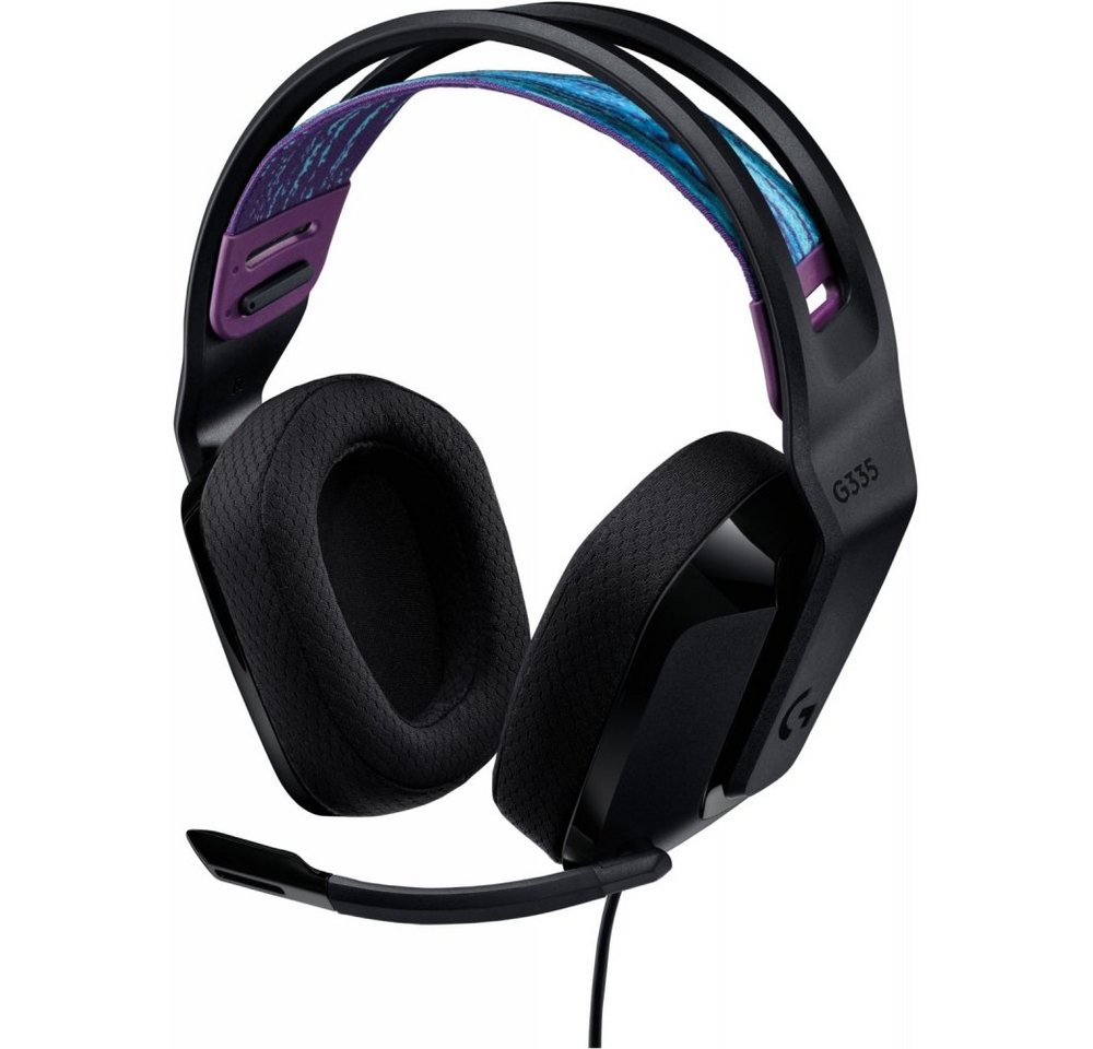 Logitech G G335 - Headset - schwarz Over-Ear-Kopfhörer Logitech G G335 - Headset - schwarz Over-Ear-Kopfhörer von Logitech G