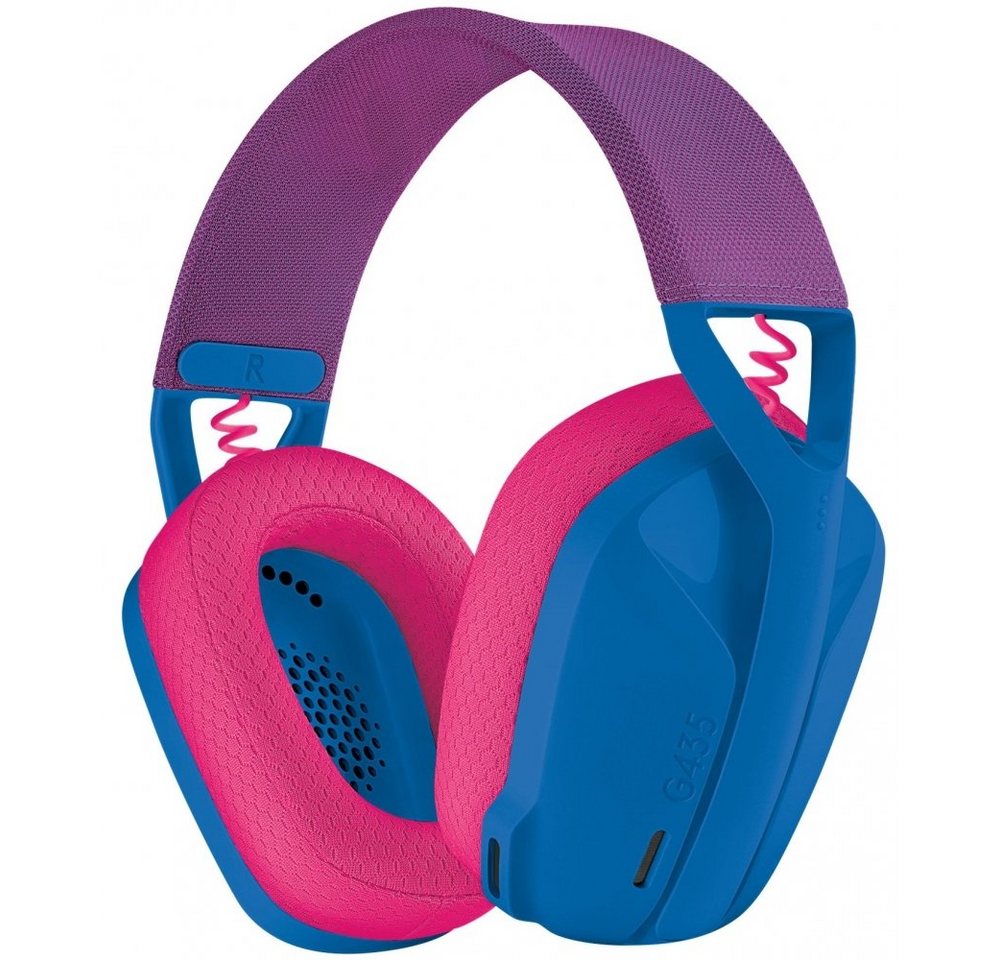 Logitech G G435 Lightspeed - Headset - blau Kopfhörer Logitech G G435 Lightspeed - Headset - blau Kopfhörer von Logitech G