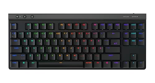 Logitech G G515 Lightspeed TKL Kabellose Tastatur (ITA) (Blue | Tactile) - Schwarz von Logitech G