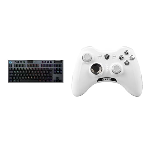 Logitech G G915 X & MSI Force GC30 V2 White Kabelloser von Logitech G