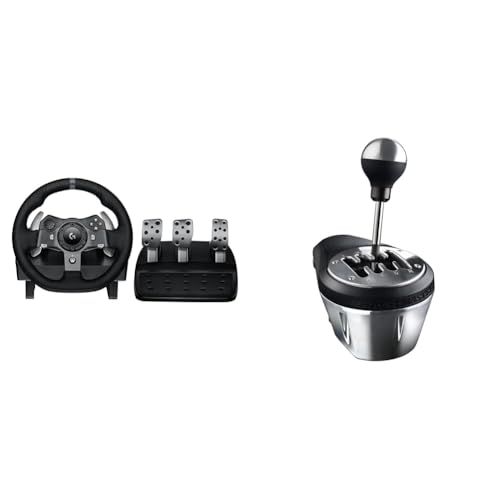 Logitech G G920 Driving & Thrustmaster TH8A Shifter – Realistische High-End-Gangschaltung von Logitech G