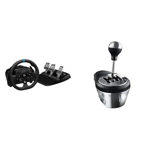 Logitech G G923 TRUEFORCE & Thrustmaster TH8A Shifter – Realistische High-End-Gangschaltung von Logitech G