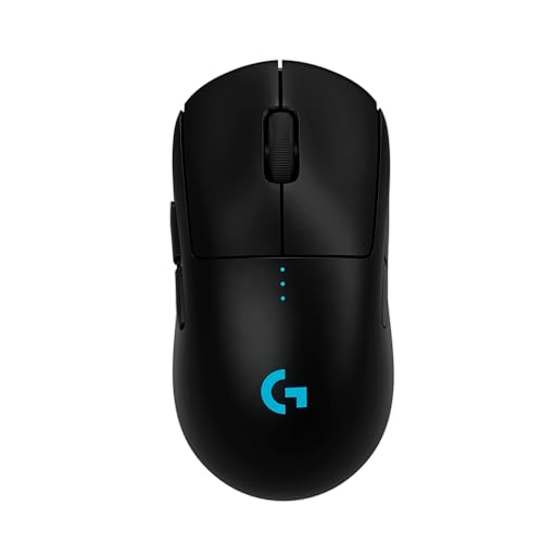 Logitech G PRO 2 Lightspeed Wireless Gaming Mouse, bis zu 4 anpassbare und umschaltbare magnetische Seitentasten, USB-C-Ladung, 32k DPI-Sensor für PC/Mac von Logitech G