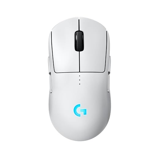 Logitech G PRO 2 Lightspeed Wireless Gaming Mouse, bis zu 4 anpassbare und umschaltbare magnetische Seitentasten, USB-C-Ladung, 32k DPI-Sensor für PC/Mac von Logitech G