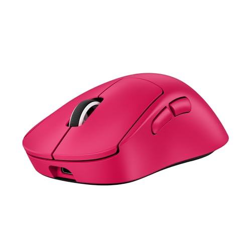 Logitech G PRO X SUPERLIGHT 2 DEX LIGHTSPEED kabellose Gaming-Maus, West Europa Verpackung, 60 g leichte, 8K Polling, 44k-DPI-Senso, USB-C, PC/Mac - Rosa Logitech G PRO X SUPERLIGHT 2 DEX LIGHTSPEED kabellose Gaming-Maus, West Europa Verpackung, 60 g leichte, 8K Polling, 44k-DPI-Senso, USB-C, PC/Mac - Rosa von Logitech G
