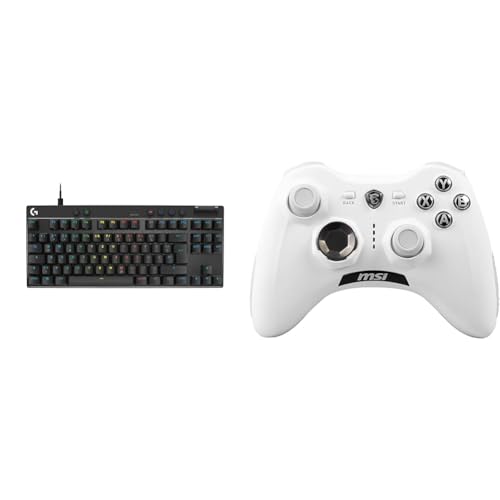 Logitech G PRO X & MSI Force GC30 V2 White Kabelloser von Logitech G