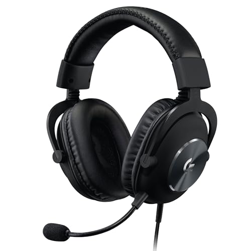 Logitech G Pro X SE Kabelgebundenes Gaming Headset mit Mikrofon: Abnehmbares Mikrofon, DTS Headphone:X 7.1, inkl. USB DAC, für PC, Xbox One, Xbox Series X|S, PS5, PS4 - Schwarz von Logitech G