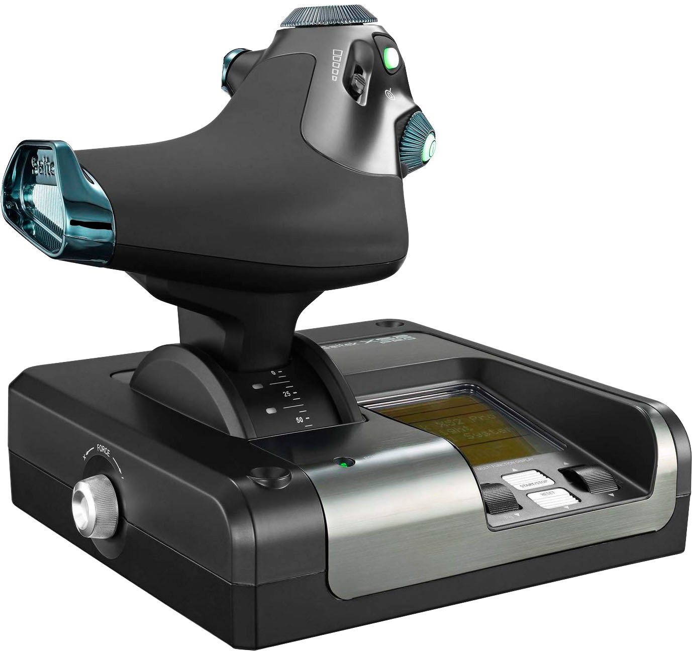 Logitech G Saitek X52 Pro Flight Control System Gaming-Adapter, 1,4 cm von Logitech G