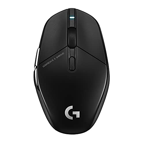 Logitech G303 Shroud Edition kabellose Gaming-Maus – LIGHTSPEED Wireless – HERO 25K – 25.600 DPI – 75 Gramm – 5 Tasten – PC – Schwarz Logitech G303 Shroud Edition kabellose Gaming-Maus – LIGHTSPEED Wireless – HERO 25K – 25.600 DPI – 75 Gramm – 5 Tasten – PC – Schwarz von Logitech G