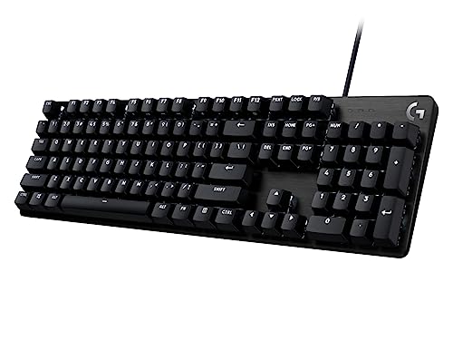 Logitech G413 SE Mechanische Gaming-Tastatur - Mit Hintergrundbeleuchtung, Englishes QWERTY-Layout - Schwarz von Logitech G