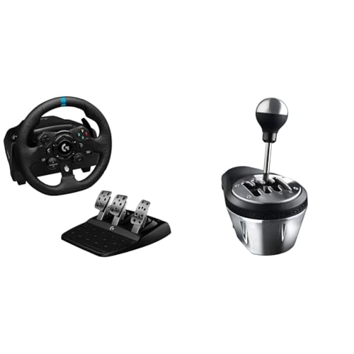 Logitech G923 TRUEFORCE Gaming & Thrustmaster TH8A Shifter – Realistische High-End-Gangschaltung Logitech G923 TRUEFORCE Gaming & Thrustmaster TH8A Shifter – Realistische High-End-Gangschaltung von Logitech G