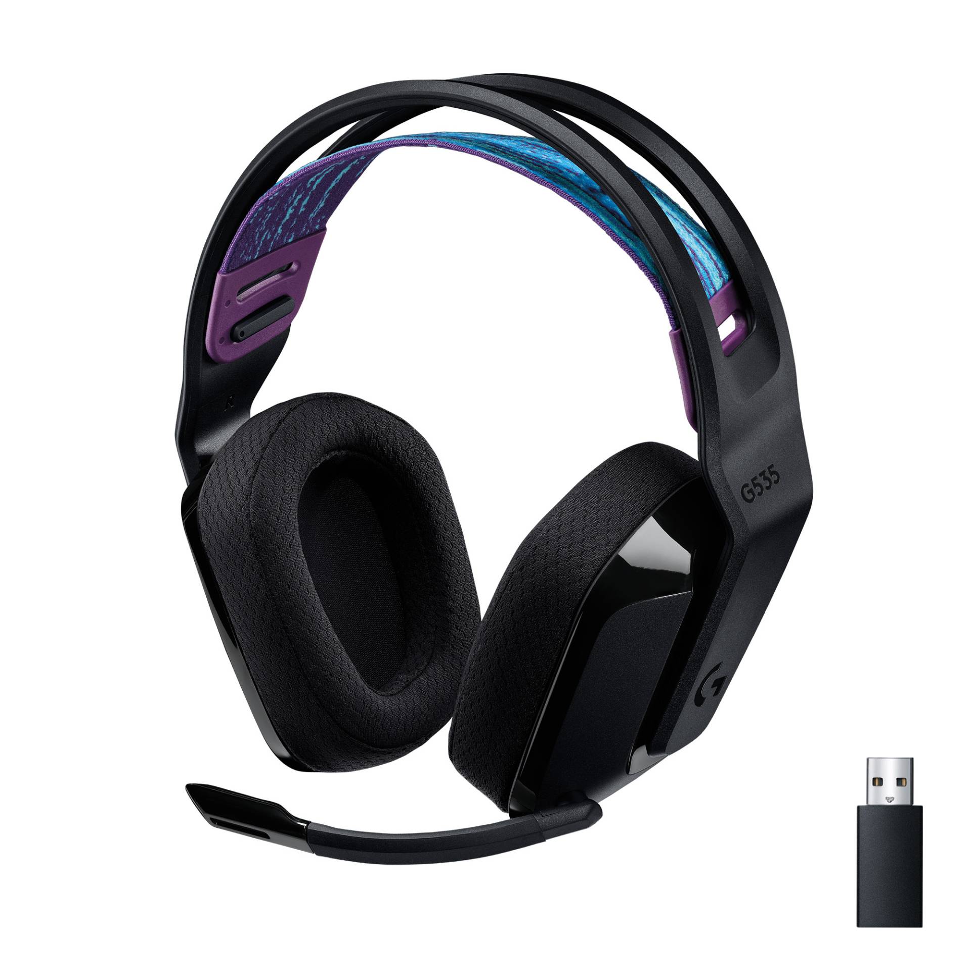 Logitech® G535 LIGHTSPEED Wireless Gaming Headset, schwarz von Logitech Gaming