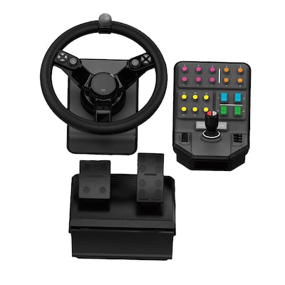 Logitech G SAITEK Farming Simulator Lenkrad Pedale und Seitenkonsole Logitech G SAITEK Farming Simulator Lenkrad Pedale und Seitenkonsole von Logitech Gaming