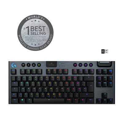 Logitech G915 TKL LIGHTSPEED Linear Kabellose Mechanische RGB Gaming Tastatur von Logitech Gaming