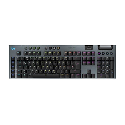 Logitech G915 X LIGHTSPEED Linear-Switches, Schwarz, Tri-Mode-Konnektivität, KEYCONTROL, mechanische GL-Schalter und LIGHTSYNC RGB Logitech G915 X LIGHTSPEED Linear-Switches, Schwarz, Tri-Mode-Konnektivität, KEYCONTROL, mechanische GL-Schalter und LIGHTSYNC RGB von Logitech Gaming
