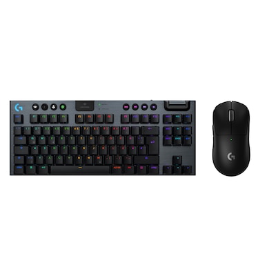 Logitech G915 X LIGHTSPEED TKL, Clicky-Switches, Schwarz + Pro X Superlight 2 Maus - Kabellose Gaming Combo Logitech G915 X LIGHTSPEED TKL, Clicky-Switches, Schwarz + Pro X Superlight 2 Maus - Kabellose Gaming Combo von Logitech Gaming
