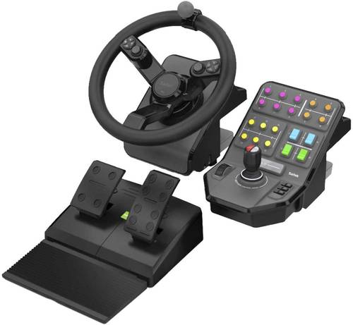 Logitech Gaming G Saitek Farm Sim Controller -N/A- EMEA Lenkrad PC Schwarz inkl. Pedale von Logitech Gaming