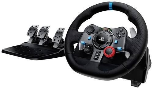 Logitech Gaming G29 Driving Force Lenkrad PC, PlayStation 3, PlayStation 4, PlayStation 5 Schwarz Logitech Gaming G29 Driving Force Lenkrad PC, PlayStation 3, PlayStation 4, PlayStation 5 Schwarz von Logitech Gaming