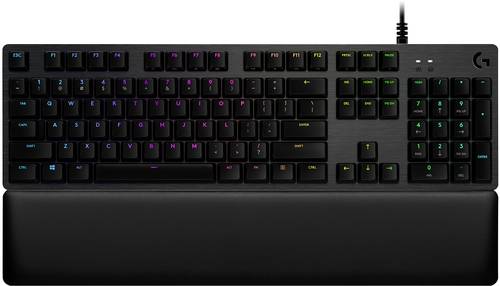 Logitech Gaming G513 Carbon GX Kabelgebunden Gaming-Tastatur US-Englisch, QWERTY Karbon von Logitech Gaming