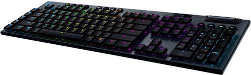 Logitech Gaming G915 Lightspeed TACTILE Kabellos Gaming-Tastatur US-Englisch, QWERTY Schwarz Logitech Gaming G915 Lightspeed TACTILE Kabellos Gaming-Tastatur US-Englisch, QWERTY Schwarz von Logitech Gaming