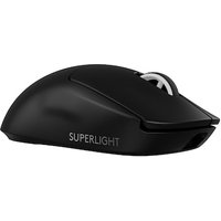 Logitech PRO X Superlight 2 Schwarz, Kabellose LIGHTSPEED Technologie, Hero 2 Sensor, 44.000 DPI, 8000Hz (0.125ms) Melderate, 60 g von Logitech Gaming