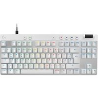 Logitech PRO X TKL RAPID Weiß, Kabelgebundene Gaming-Tastatur, Magnetische Analog-Switches, Rapid-Trigger, LIGHTSYNC RGB-Beleuchtung, KEYCONTROL, 1 ms Melderate Logitech PRO X TKL RAPID Weiß, Kabelgebundene Gaming-Tastatur, Magnetische Analog-Switches, Rapid-Trigger, LIGHTSYNC RGB-Beleuchtung, KEYCONTROL, 1 ms Melderate von Logitech Gaming
