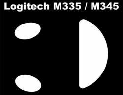 COREPAD cs28270 Skatez Ersatz-Mausfüße für Logitech M335/M345 (2 Sets enthalten) von Logitech