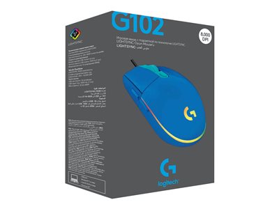 LOGI G102 Lightsync Blue EER von Logitech