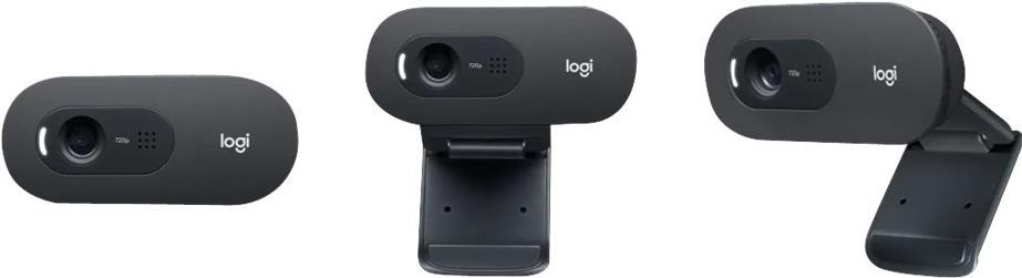 Logitech C505e - Webcam - Farbe - 720p - feste Brennweite - Audio - USB (960-001372) von Logitech