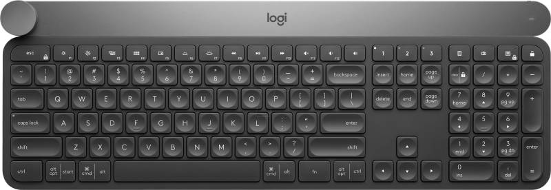 LOGITECH CRAFT - Funk-Tastatur, USB/Bluetooth, Craft Advanced Keyboard von Logitech