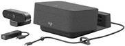 Logitech Logi Dock Focus Room Kit - Kit für Videokonferenzen (Logitech Logi Dock, Logitech BRIO Ultra HD Pro Webcam) - Zertifiziert für Microsoft Teams (991-000464) von Logitech