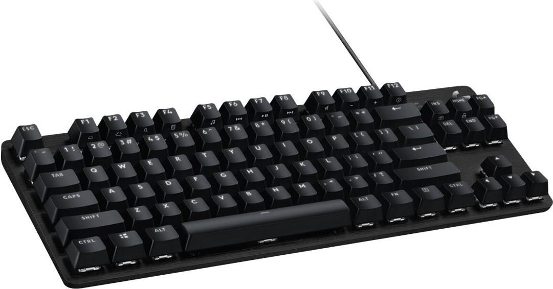 Logitech G G413 TKL SE - Tastatur - hintergrundbeleuchtet - USB - AZERTY - Französisch - Tastenschalter: Tactile - Schwarz (920-010444) von Logitech