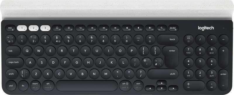LOGITECH K780 - Funk-Tastatur, USB/Bluetooth, schwarz, Win/Mac/Android von Logitech