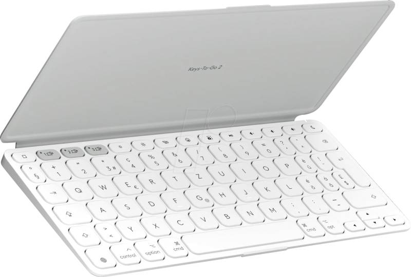LOGITECH KTG2 WS - Tastatur, Bluetooth, weiß, QWERTZ von Logitech