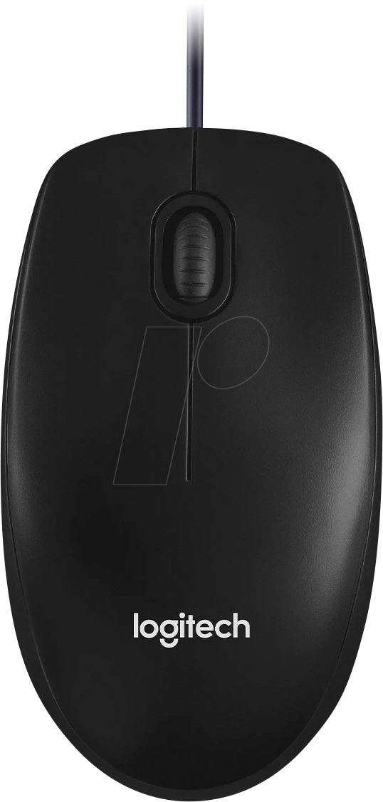 LOGITECH M100SW - Maus (Mouse), Kabel, schwarz von Logitech