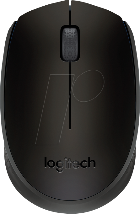 LOGITECH M171 SW - Maus (Mouse), Funk, M171, schwarz von Logitech