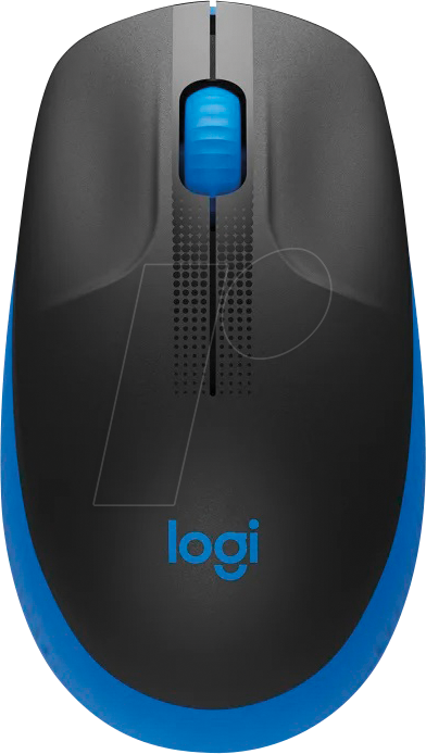 LOGITECH M190 BL - Maus (Mouse), Funk, M190, blau von Logitech