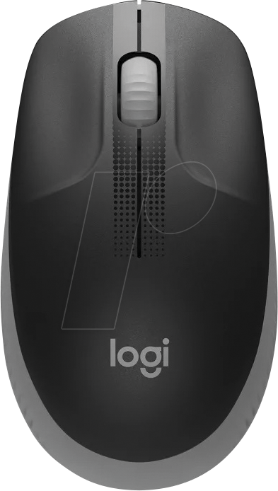 LOGITECH M190 GR - Maus (Mouse), Funk, M190, grau von Logitech