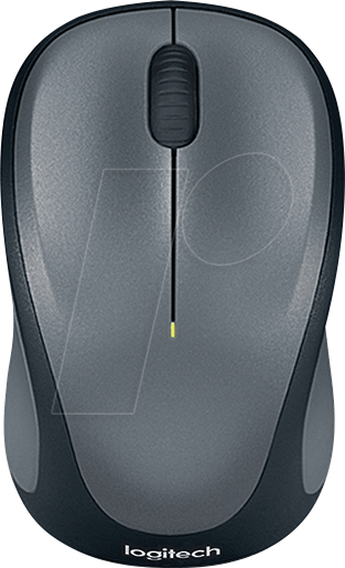 LOGITECH M235 SI - Maus (Mouse), Funk, grau von Logitech