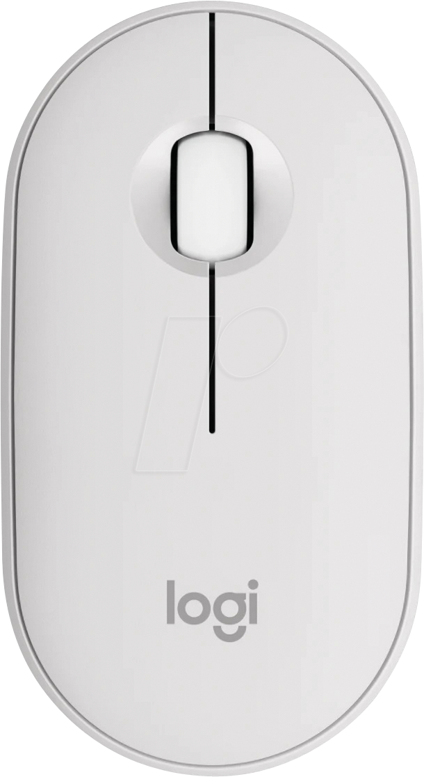 LOGITECH M350SWS - Maus (Mouse), Bluetooth, weiß von Logitech