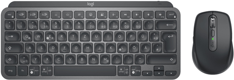 LOGITECH MX KEYS MINI COMBO FOR BUSINESS - GRAPHITE - DEU - CENTRAL (920-011054) von Logitech