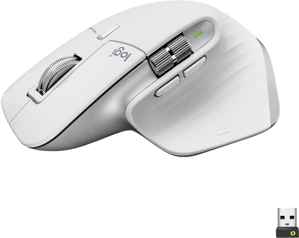 LOGITECH MX MASTER 3S PERFORM WRLS MOUSE - PALE GREY - EMEA (910-006560) von Logitech