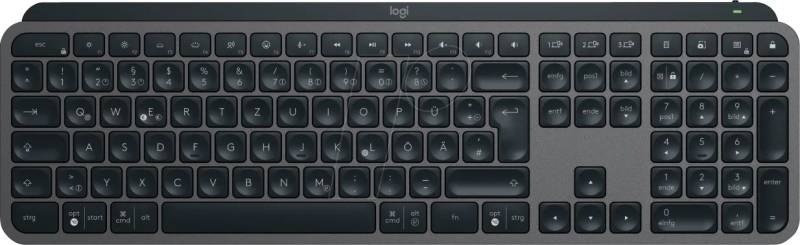 LOGITECH MXKS SW - Funk-Tastatur, Logi Bolt/Bluetooth, MX KEYS S, schwarz von Logitech