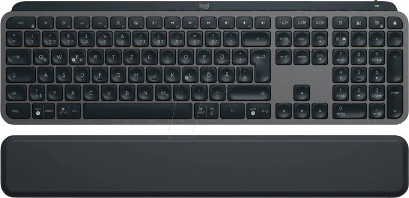 LOGITECH MXKSPSW - Funk-Tastatur, Logi Bolt/Bluetooth, MX KEYS S, schwarz von Logitech