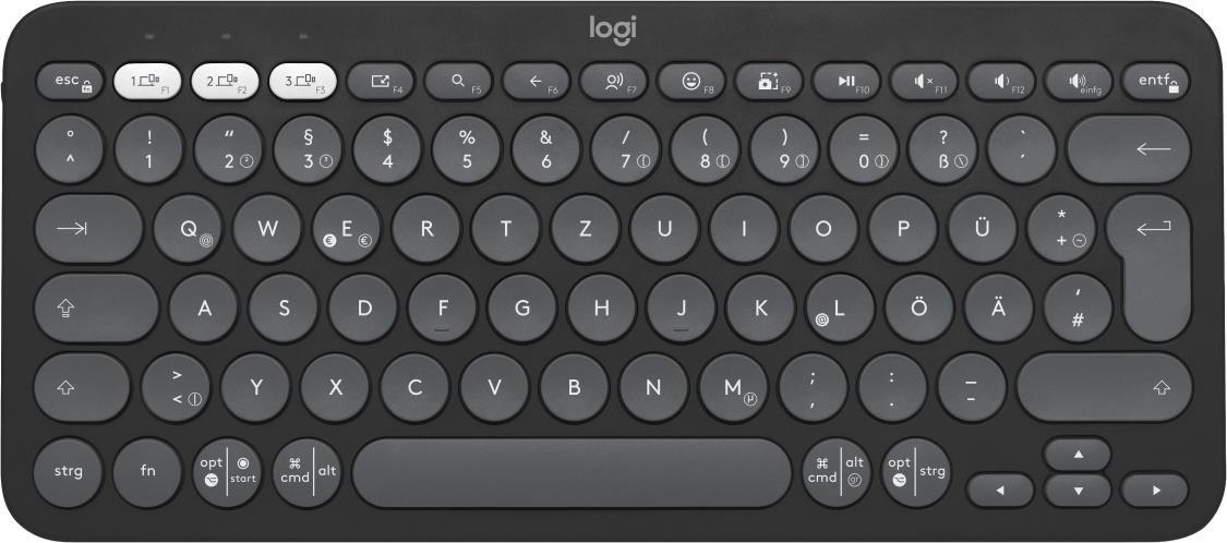 LOGITECH PEBBLE KEYS 2 K380S TONAL DEU BT N/A CENTRAL-419UNIVERSAL (920-011795) von Logitech