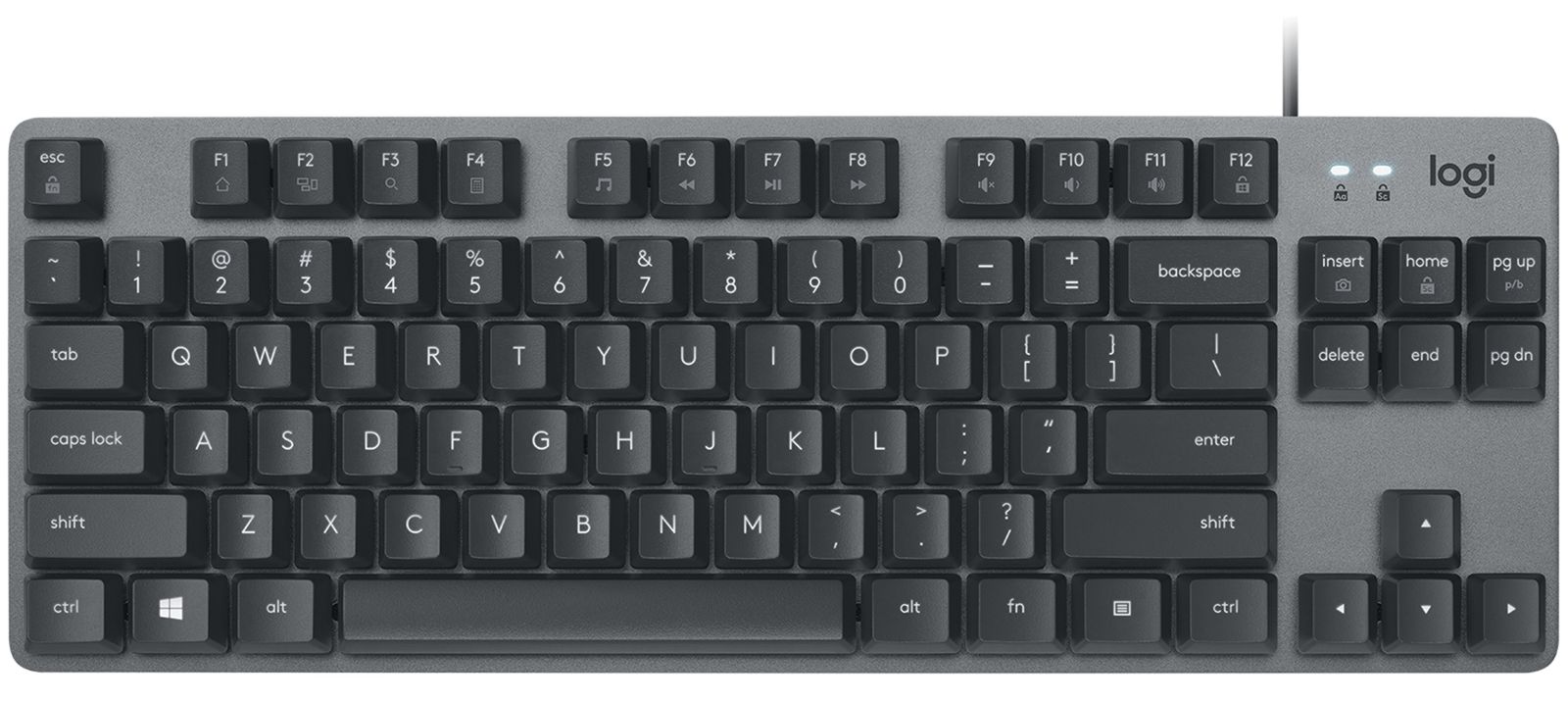 LOGITECH Tastatur K835 TKL Mechanical Red von Logitech