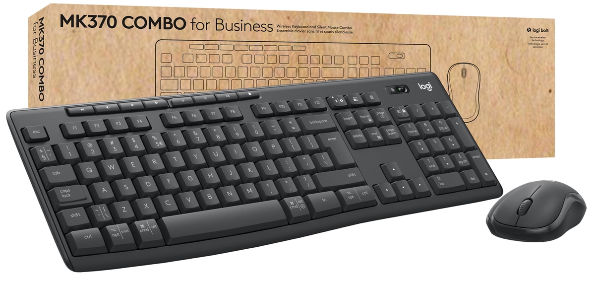 LOGITECH Tastatur- und Mausset MK370 Combo for Business von Logitech