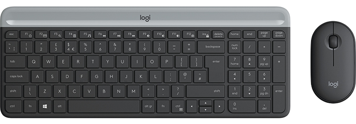 LOGITECH Tastatur- und Mausset MK470 Slim Combo LOGITECH Tastatur- und Mausset MK470 Slim Combo von Logitech