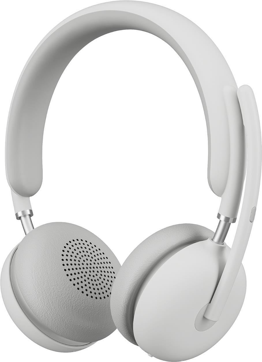 Logitech Zone Wireless 2 Kopfhörer Verkabelt & Kabellos Kopfband Büro/Callcenter USB Typ-C Bluetooth Weiß (981-001299) von Logitech