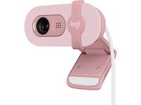 Logitech® | BRIO 100 – Webcam – Full HD – 1920 x 1080 – integriertes Mikrofon – USB-C – Rose von Logitech